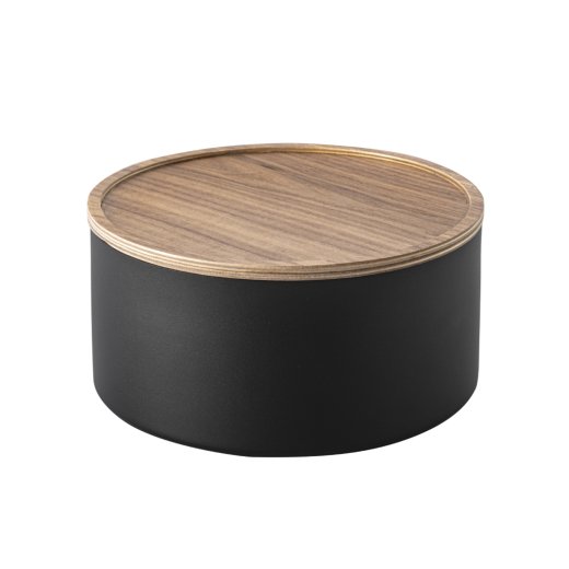 Úložný box YAMAZAKI Rin 5802, vysoký, černý
